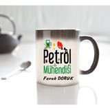 Nil Hediye Petrol Mühendisi Temalı Sihirli Kupa