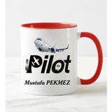 Nil Hediye Pilot Temalı Kupa