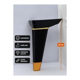 NILAKS ÇİZGİLİ YILDIZ AYAK 20 CM - 4 ADET - MOBİLYA , ÜNİTE, KOMODİN AYAĞI