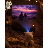 Nilavia Android Sistemli Mini Projektör Dolby Hoparlörlü Kablosuz Projeksiyon - AL002A-62VQ20 - Çok Renkli