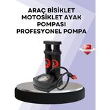 Nilavia Basınç Saatli Ayak Pompası Bisiklet ve Araç Uyumlu - AL002A-631PJ7