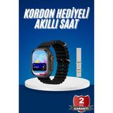 Nilavia Ultra Akıllı Saat 49 mm Çift Kordonlu Arama Cevaplama Bluetooth Bağlantılı - AL002A-61YJ47 - Çok Renkli