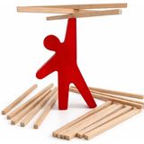 Nilberry Ahşap Denge Çubukları Oyunu Montessori Çocuk Denge ve Beceri Oyunu Playwood
