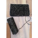 Nildenhobim Örgü Çantalar İçin Büyük Boy Plastik Kanvas - En 23 cm - Boy 43 cm ( Beyaz )