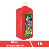 Nilem Lavabo Açıcı Jel Tıkanıklıkları Kolayca Açar 1 lt PVC ve Plastik Tesisatlara Uygun