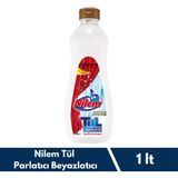 Nilem Tül Parlatıcı ve Beyazlatıcı - 1 Litre, Etkili Leke Giderici ve Renk Yenileyici, Kolay Kullanım