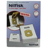 Nilfisk Extreme Serisi 4'lü Elektrikli Süpürge Torbası