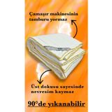 nilin Otel Tipi Leke Tutmayan Makina Taburu Yormadan Yıkama Gold Biyeli Çift Kişilik 200x220 Ince Yorgan