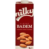 Nilky Badem Sütü 1 lt Glütensiz Vegan Laktosuz Bitkisel İçerik Türkiye Menşeli