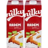 Nilky Badem Sütü Glütensiz Vegan 2x1 lt Laktosuz Besin Desteği ile Sağlıklı İçecek