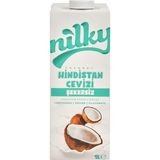Nilky Nilky şekersiz Hindistan Cevizi Sütü Glütensiz Bitkisel Bazlı Laktosuz Vegan 1 Lt