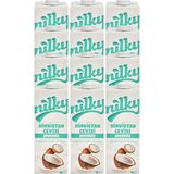 Nilky Nilky şekersiz Hindistan Cevizi Sütü Glütensiz Bitkisel Bazlı Laktosuz VEGAN12X1 Lt