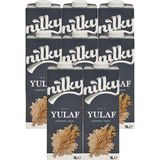 Nilky Yulaf Sütü 8x1 lt Vegan Laktosuz Bitkisel Bazlı Türkiye Menşeli Sağlıklı Alternatif
