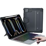 Nillkin iPad Pro 11 inç klavyeli kılıf (M5/M4), daha büyük izleme dörtgenine sahip koruyucu çıkarılabilir arkadan aydınlatmalı klavye, portre/manzara modları, kamera kapağı ve kalem tutucu Pro 11 inç