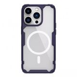 Nillkin Tpu Pro Manyetik İphone 14 Pro Uyumlu Kılıf - Koyu Mor