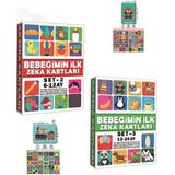 Nilly Toys Bebeğimin İlk Zeka Kartları Eğitici Kartlar 6 - 12 Ay ve 12 -24 Ay 2'li Set - Renkli
