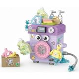 Nilly Toys LZ-8826 Loz Çamaşır Makinası 320 Parça Block Oyuncak - Renkli