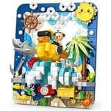 Nilly Toys P881503 Panlos Teddy Ayı Resim 417 Parça Block Oyuncak - Renkli