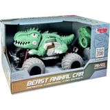 Nilly Toys Uzaktan Kumandalı Full Fonksiyon 2.4g Süspansiyonlu Dinozor Araba - Yeşil