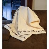 Niloşum Özgüner Oyuncak Baskılı Tek Kişilik Wellsoft , Peluş Tv Battaniyesi 110X150 cm - 110 x 150 cm - Krem
