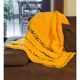 Niloşum Özgüner Oyuncak Baskılı Tek Kişilik Wellsoft , Peluş Tv Battaniyesi 110X150 cm - 110 x 150 cm - Sarı