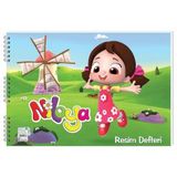 Niloya Resim Defteri 25 x 35 cm 15 Yaprak - Niloya Mete Ve Tospik