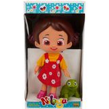 Niloya ve Tospik Sevimli Et Bebek Seti 32 cm Kız Çocuklar İçin Eğlenceli Karakter Teması