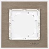 Nilson Bronz Alüminyum Tekli Çerçeve