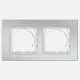 Nilson Gümüş Alüminyum 2'li Çerçeve