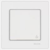 Nilson Moda Beyaz Işıklı Light Anahtar