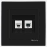 Nilson Moda Siyah Data Numeris Anahtar