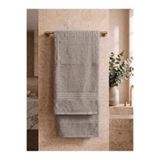 Nimba Home Taş Rengi 70x140 cm Bambu Banyo Havlusu