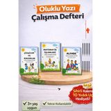 Nimboo Kids Nimbookid Sihirli Kalemli Oluklu(Kabartmalı) Alfabe,çizgiler Rakamlar ve Matematik Işlemleri Defteri