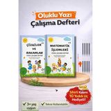 Nimbookid Sihirli Kalemli Oluklu (Kabartmalı) Çizgiler Rakamlar ve Matematik Işlemleri Defteri Güzel Yazı Defteri +3 Yaş