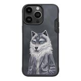 Nimmy iPhone 15 Pro Uyumlu 3D Kıyafet Kurt Detaylı Nakış İşlemeli Kabartmalı Fashion Pet Kılıf