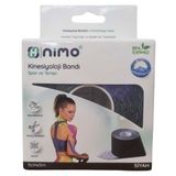 Nimo 5 cm 5 mt Siyah Kinesiyoloji Bandı