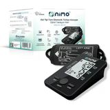 Nimo Dijital Kol Tipi Konuşan Tam Otomatik Dijital Tansiyon Aleti Dbp-1318 Kol Pilli-Adaptör Girişli(Telefon Şarj Adaptörü)