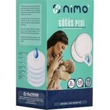 Nimo Göğüs Pedi 1 Kutu 20 Çift 40 Adet