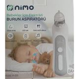 Nimo H-031 Elektrikli Burun Aspiratörü Bebek Dostu Tasarım ve Uzun Pil Ömrü ile Güçlü Emiş