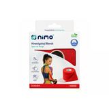 Nimo Kinesiyoloji Bandı (Ağrı Bandı) 5Cm*5M Kırmızı