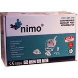 Nimo Kompresörlü Mini Nebulizatör Taşınabilir ve Kolay Temizlik Özellikleri ile Hızlı Tedavi Sunar
