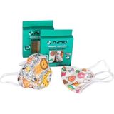 Nimo Yıkanabilir Desenli Çocuk Maskesi 2'li - Renkli - 2'li x 1 Paket