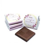 Nin Chocolate Dökme Pembe Çiçek Baskılı Söz Ve Nişan Çikolatası (80 adet)