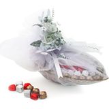 Nin Chocolate Isteme Çikolatası Tepsili Karışık Sargılı Çikolata Kırmızı 3945G - 1 Adet