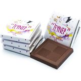 Nin Chocolate Kız Bebek Çikolatası 162 Adet Napoliten Çikolata Sarı Leylek