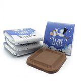 Nin Chocolate Leylek Erkek Bebek Dökme Madlen Çikolata (70 adet)