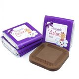 Nin Chocolate Mor Erkek Bebek Dökme Bebek Çikolatası (70 adet)