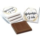 Nin Chocolate Nin Bekarlığa Veda Çikolatası Dökme Pırlanta Baskılı (170 Adet Napoliten Çikolata) - 1 Adet