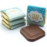 Nin Chocolate Nin Erkek Bebek Dökme Bebek Çikolatası Mavi Bulut (125 Adet Madlen Çikolata) - 1 Adet