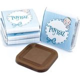 Nin Chocolate Nin Erkek Bebek Dökme Bebek Çikolatası Mavi Çizgi (125 Adet Madlen Çikolata) - 1 Adet
